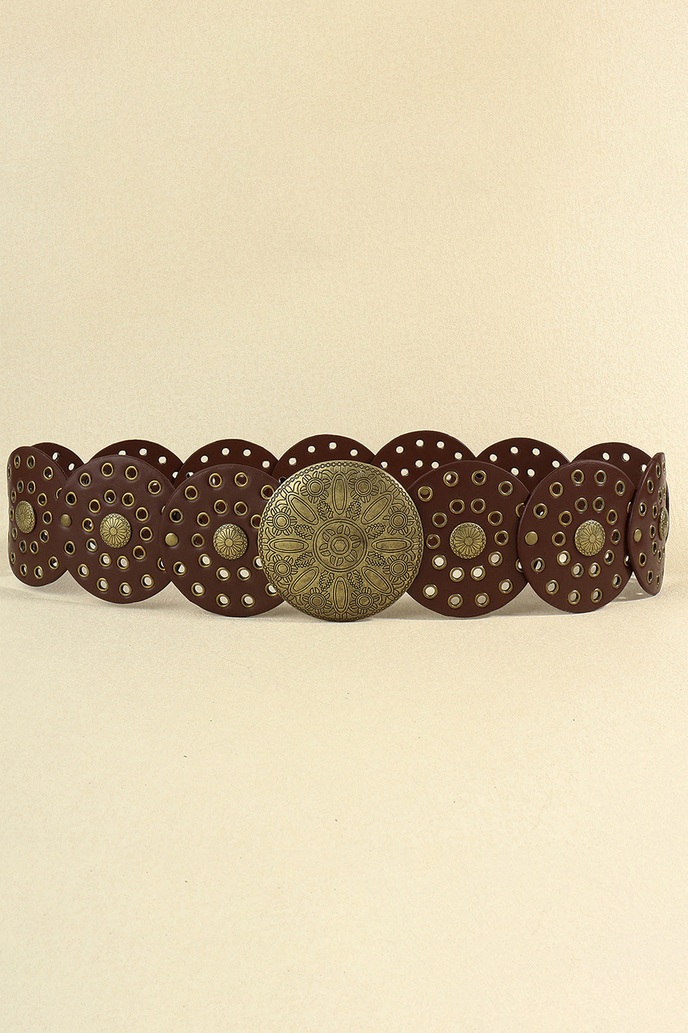 Bisque Zinc Alloy PU Disc Belt