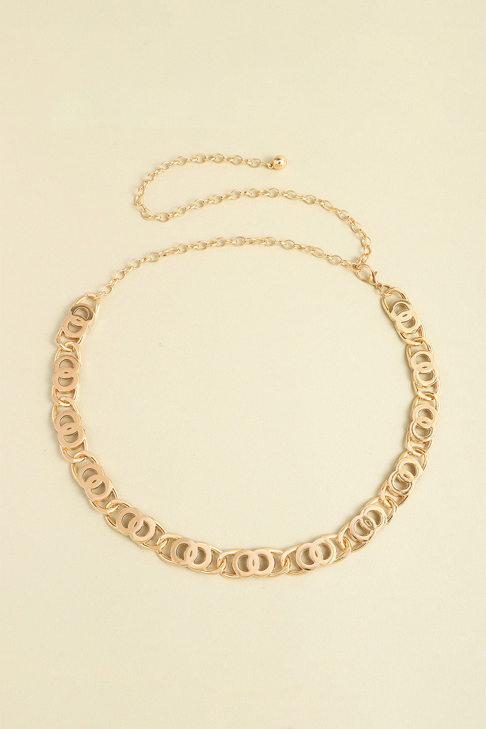 Antique White Alloy Lobster Clasp Belt Trends