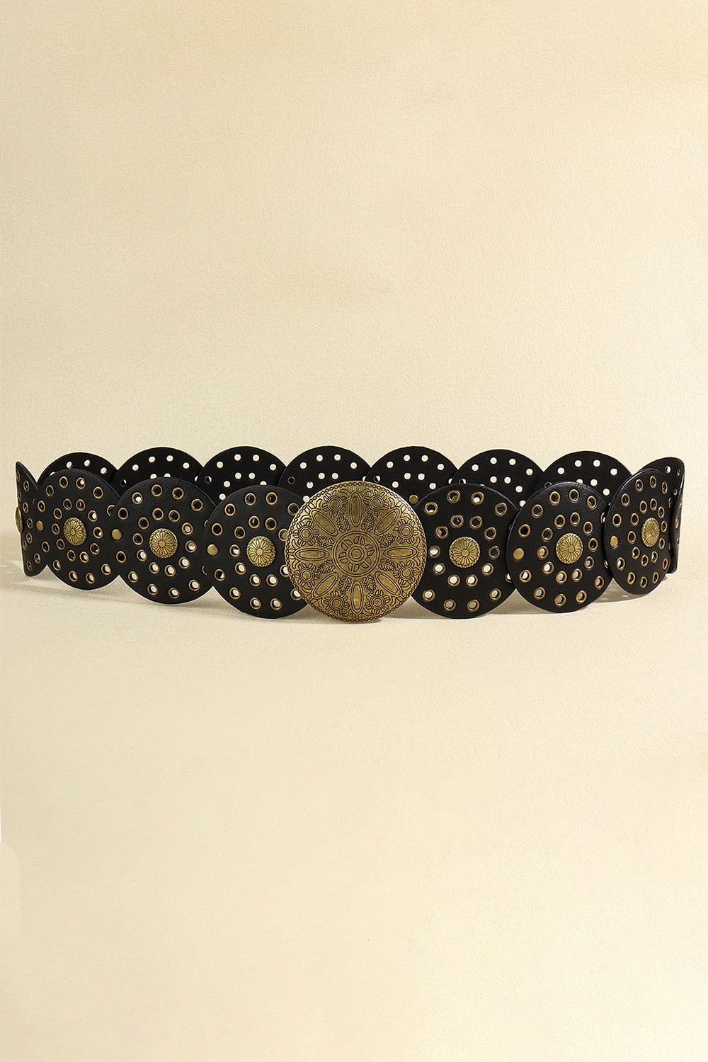 Bisque Zinc Alloy PU Disc Belt