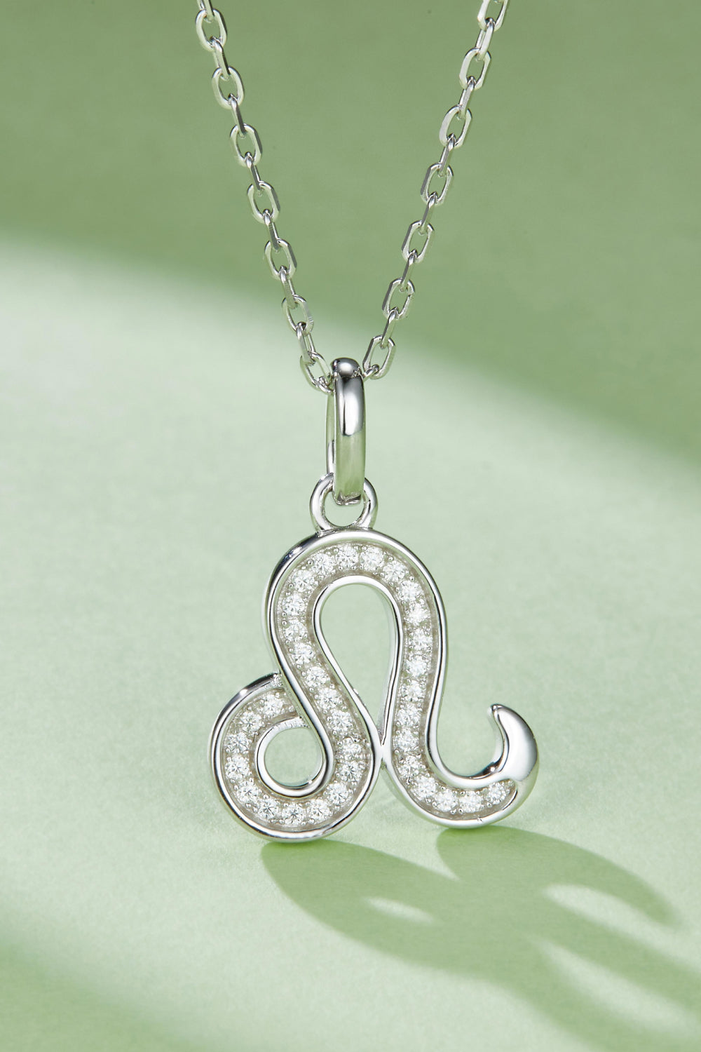 Gray Moissanite Constellation Pendant Necklace Zodiac