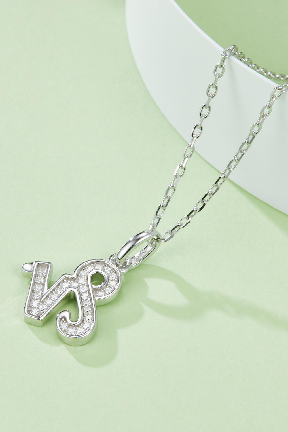 Light Gray Moissanite Constellation Pendant Necklace Zodiac