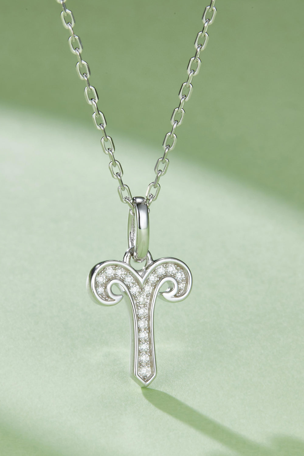 Gray Moissanite Constellation Pendant Necklace Zodiac