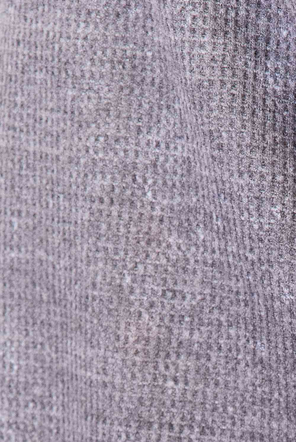 Dark Gray Basic Bae Round Neck Drop Shoulder Slit Sweatshirt Clothing