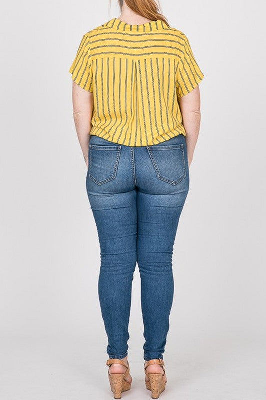 Dark Khaki Vanessa Top Shirts & Tops