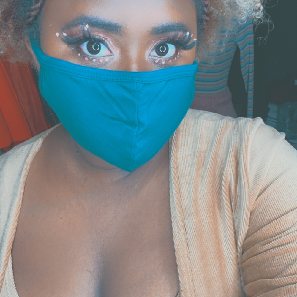 Slate Gray Solid mask Masks