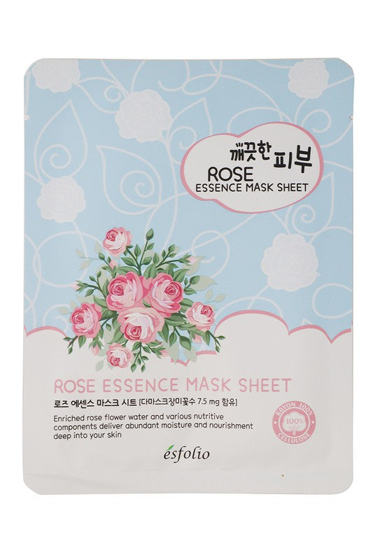 Light Gray Esfolio Essence Mask Sheet Compressed Skin Care Mask Sheets