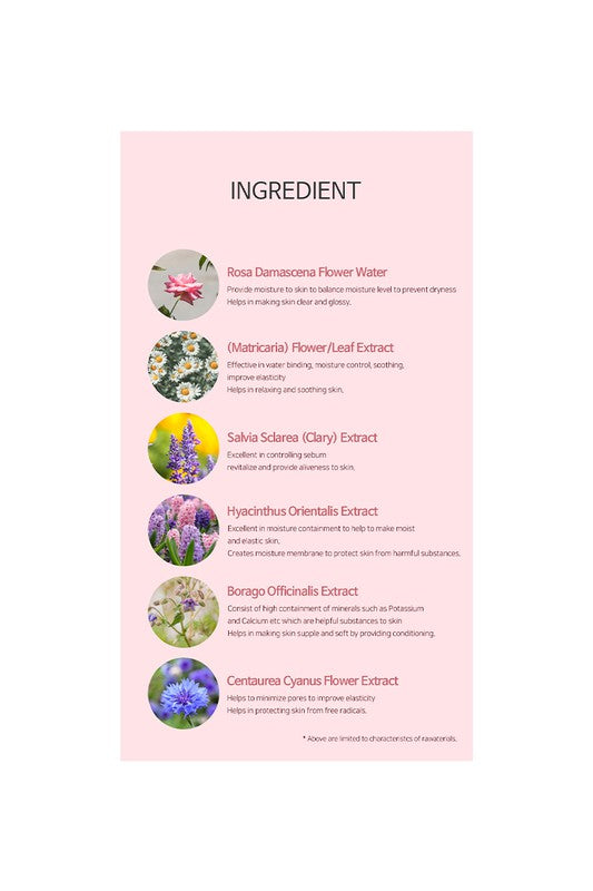 Misty Rose Esfolio Essence Mask Sheet Compressed Skin Care Mask Sheets