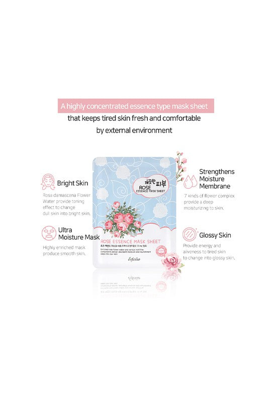 Light Gray Esfolio Essence Mask Sheet Compressed Skin Care Mask Sheets