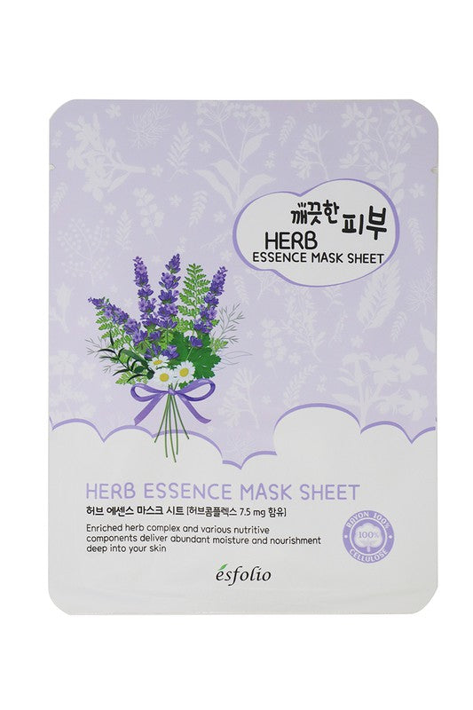 Light Gray Esfolio Essence Mask Sheet Compressed Skin Care Mask Sheets