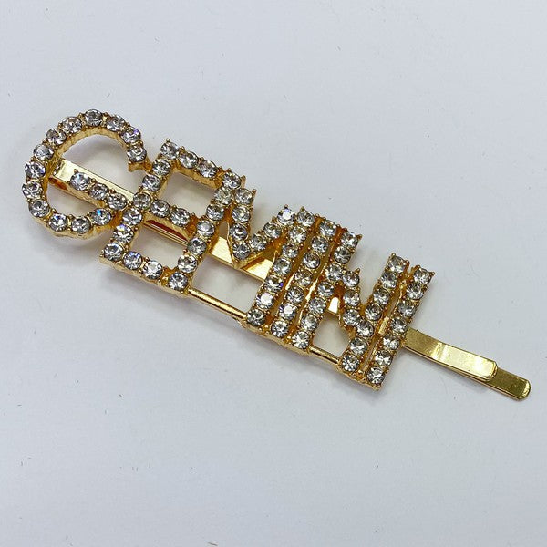 Dim Gray Zodiac Hair Pins Hair Pins