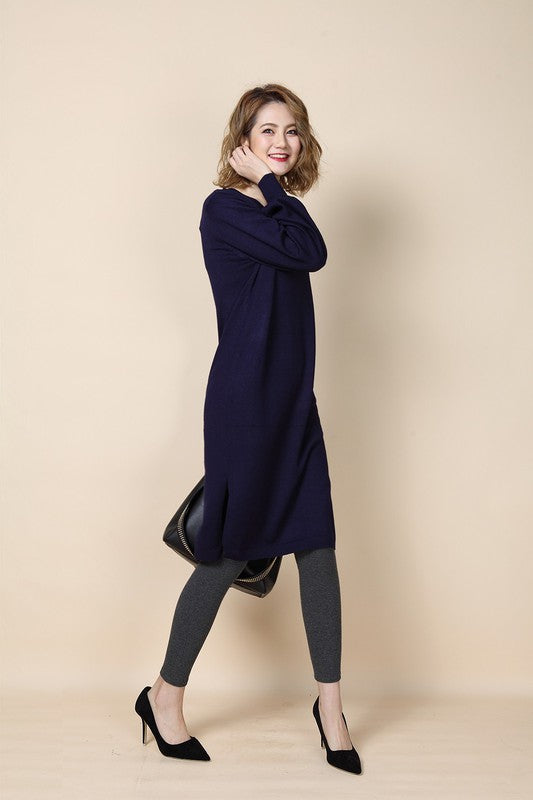 Black Solid Black Leggings Shapewear