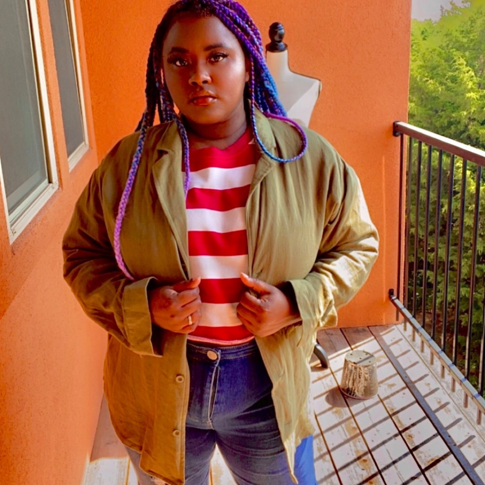 Yellow Green Olivia Lightweight Blazer Top Cardigan