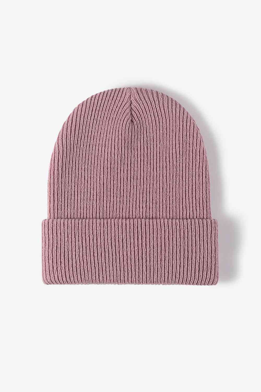 Dim Gray Warm Winter Knit Beanie Winter Accessories