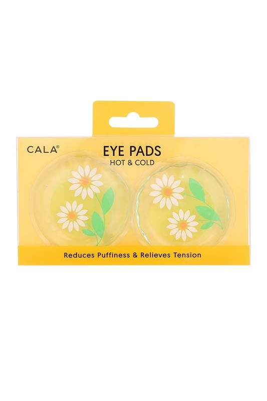 Light Goldenrod Super Cute Hot & Cold Eye Pads eye press