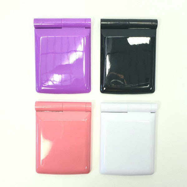 Light Pink LED Vanity Travel Mirror Face Mirrors