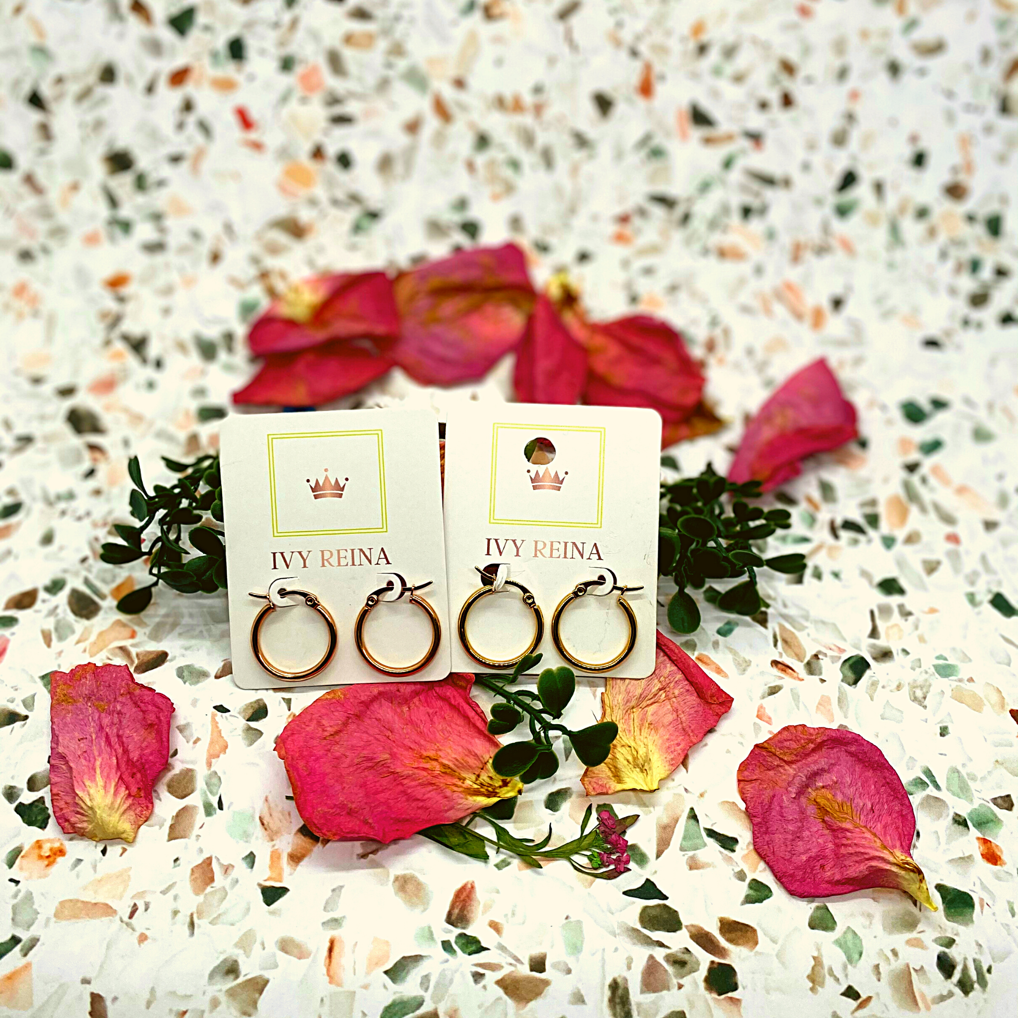 Firebrick Jenny Hoops Accessories