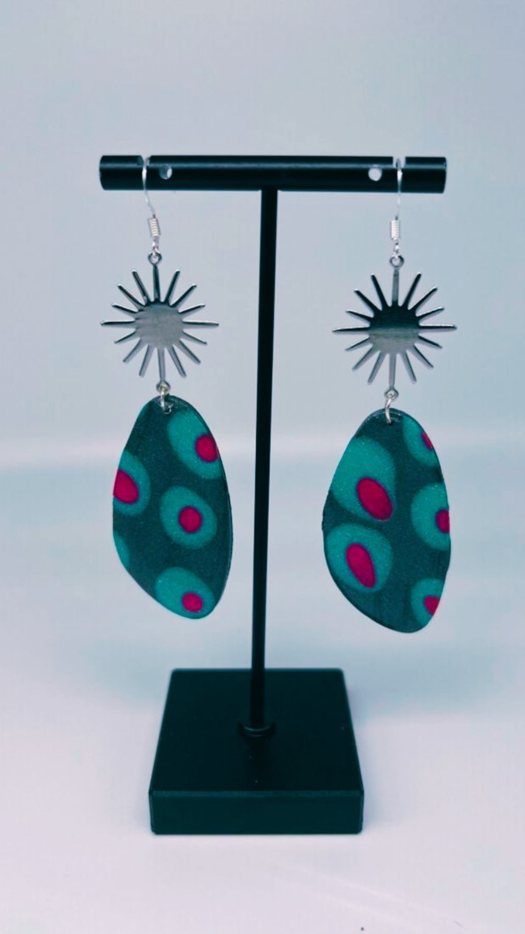 Light Steel Blue Osmosis Earrings Earrings