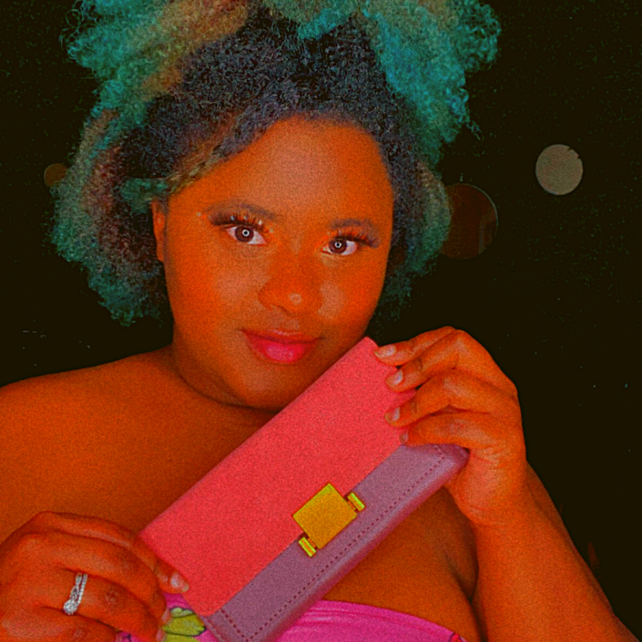 Black Marsha Purslet Bags/Purses