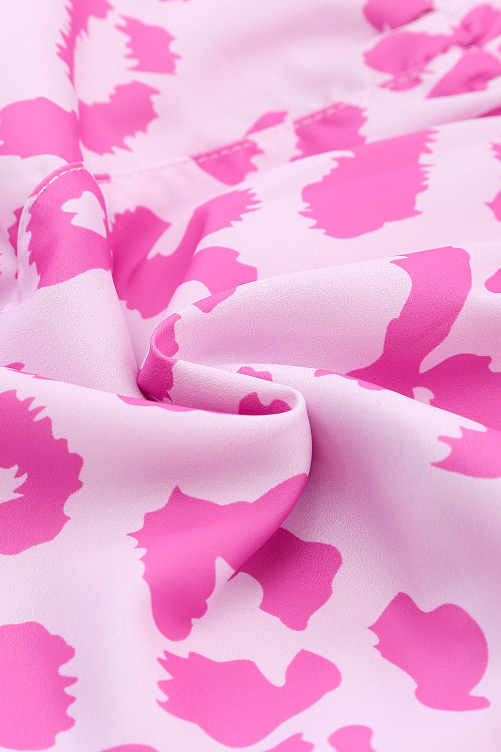 Thistle Happy Vibes Leopard Elastic Waist Shorts Shorts