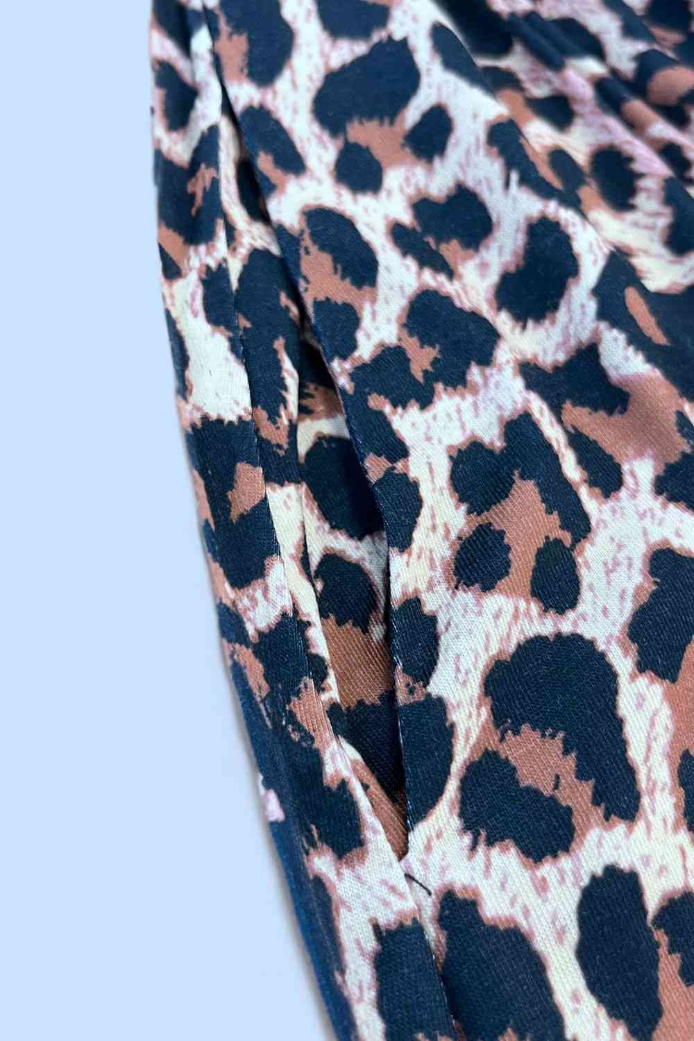 Dark Slate Gray Double Take Printed Scoop Neck Sleeveless Buttoned Magic Dress with Pockets Trends