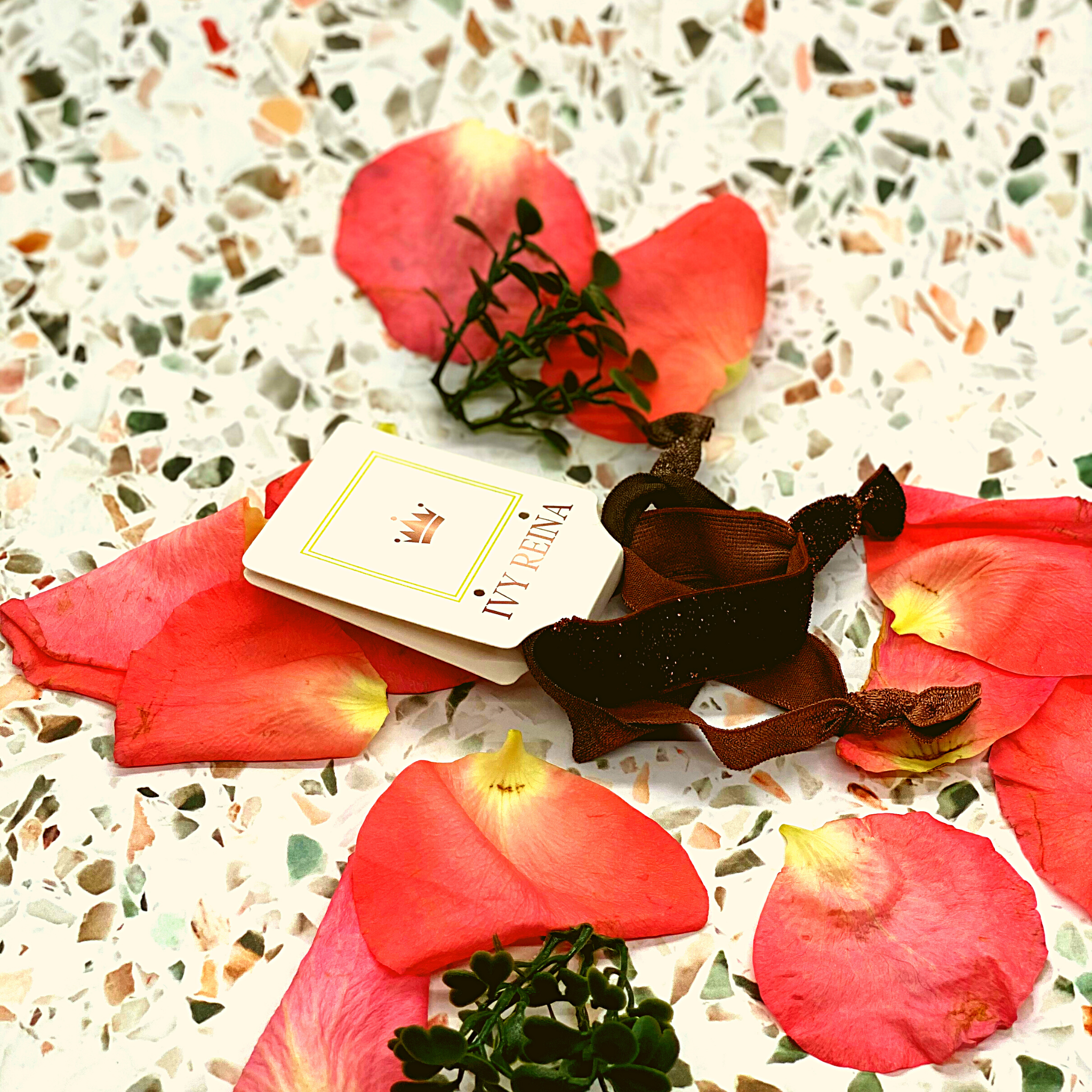 Black Satin Silk Hair Ties Hair Accessory