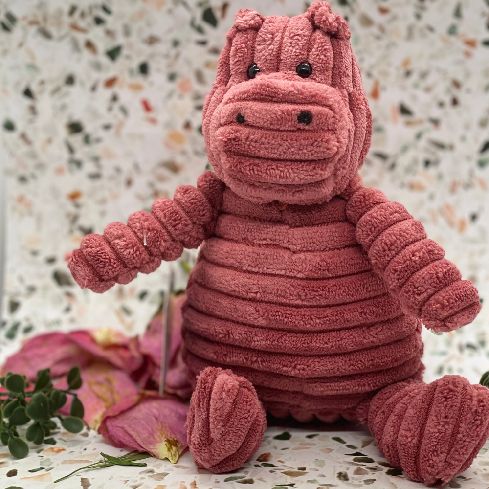 Sienna Stuffed Hippo Stuffed Animal