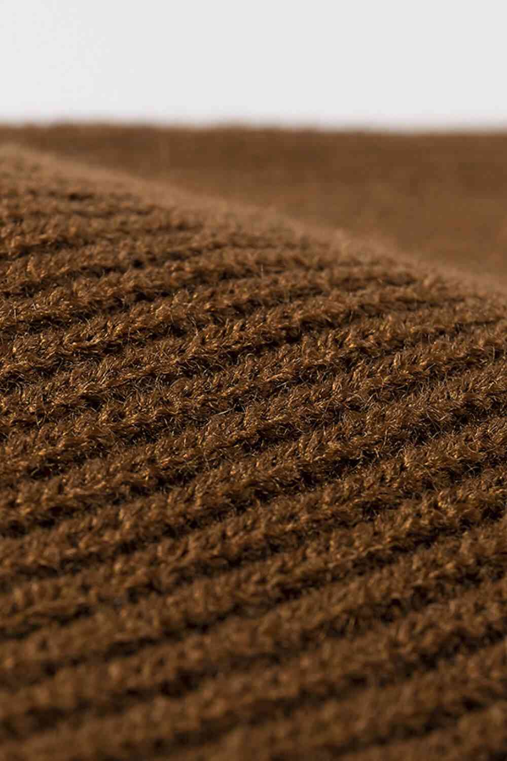 Saddle Brown Warm Winter Knit Beanie Winter Accessories