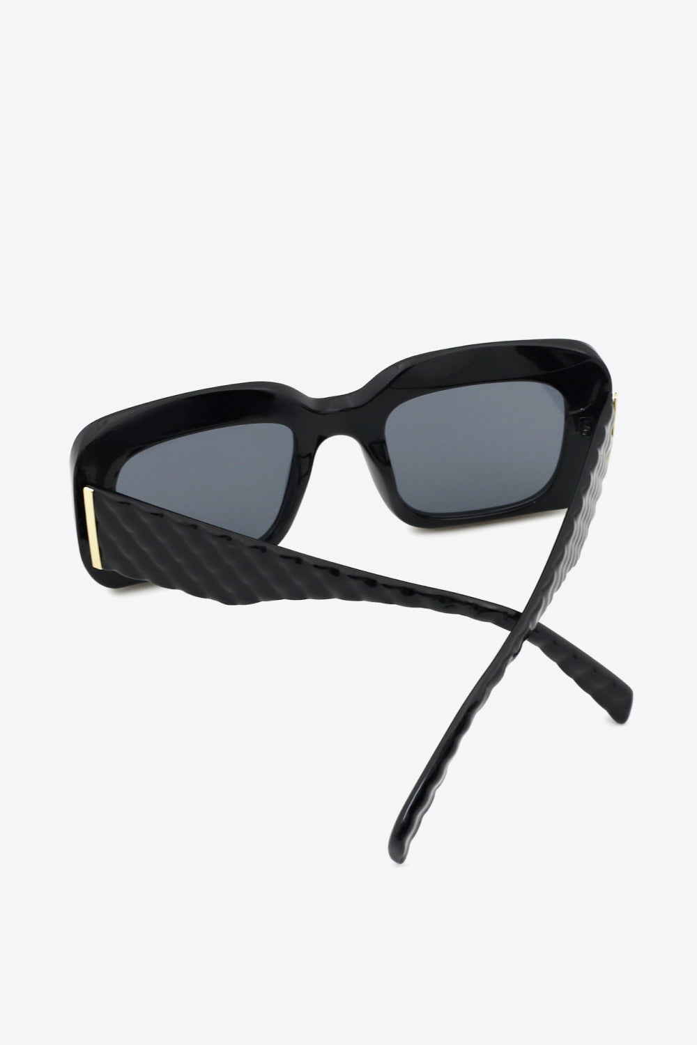 White Smoke Square Polycarbonate UV400 Sunglasses Sunglasses