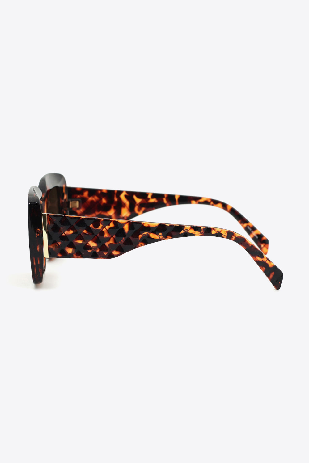 White Smoke Square Polycarbonate UV400 Sunglasses Sunglasses