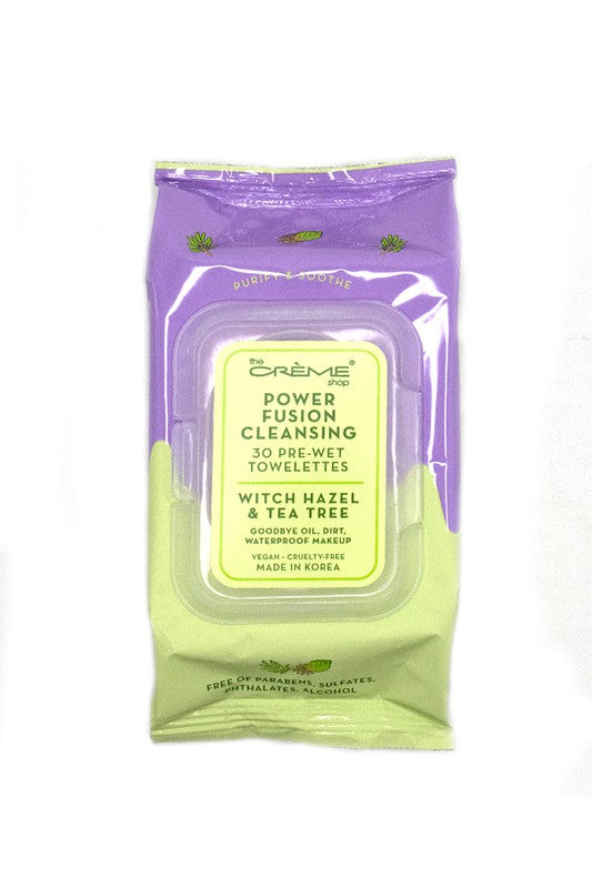 Light Gray Power Fusion Makeup Removing Wipes Makeup Removers