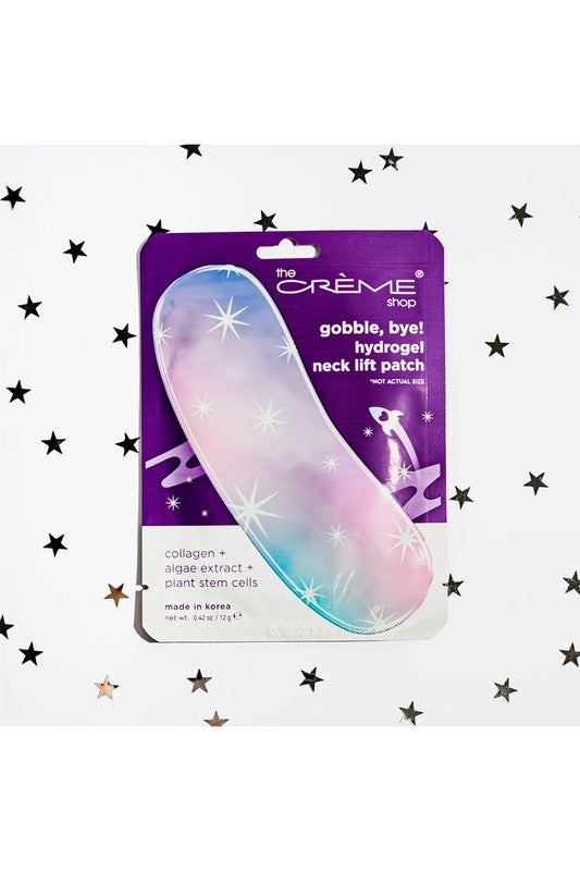Lavender 1 GALAXY Bobble, Bye! Hydrogel Neck Lift Patch. Skin Care