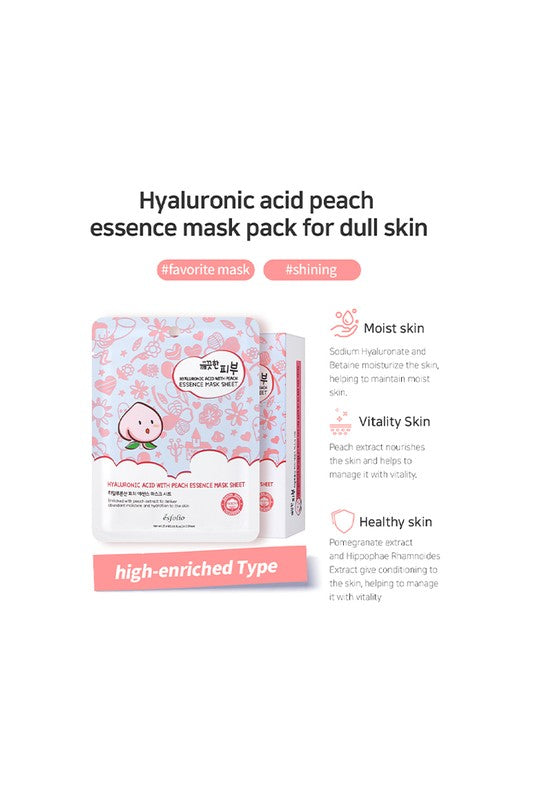 Lavender Esfolio Essence Mask Sheet Compressed Skin Care Mask Sheets