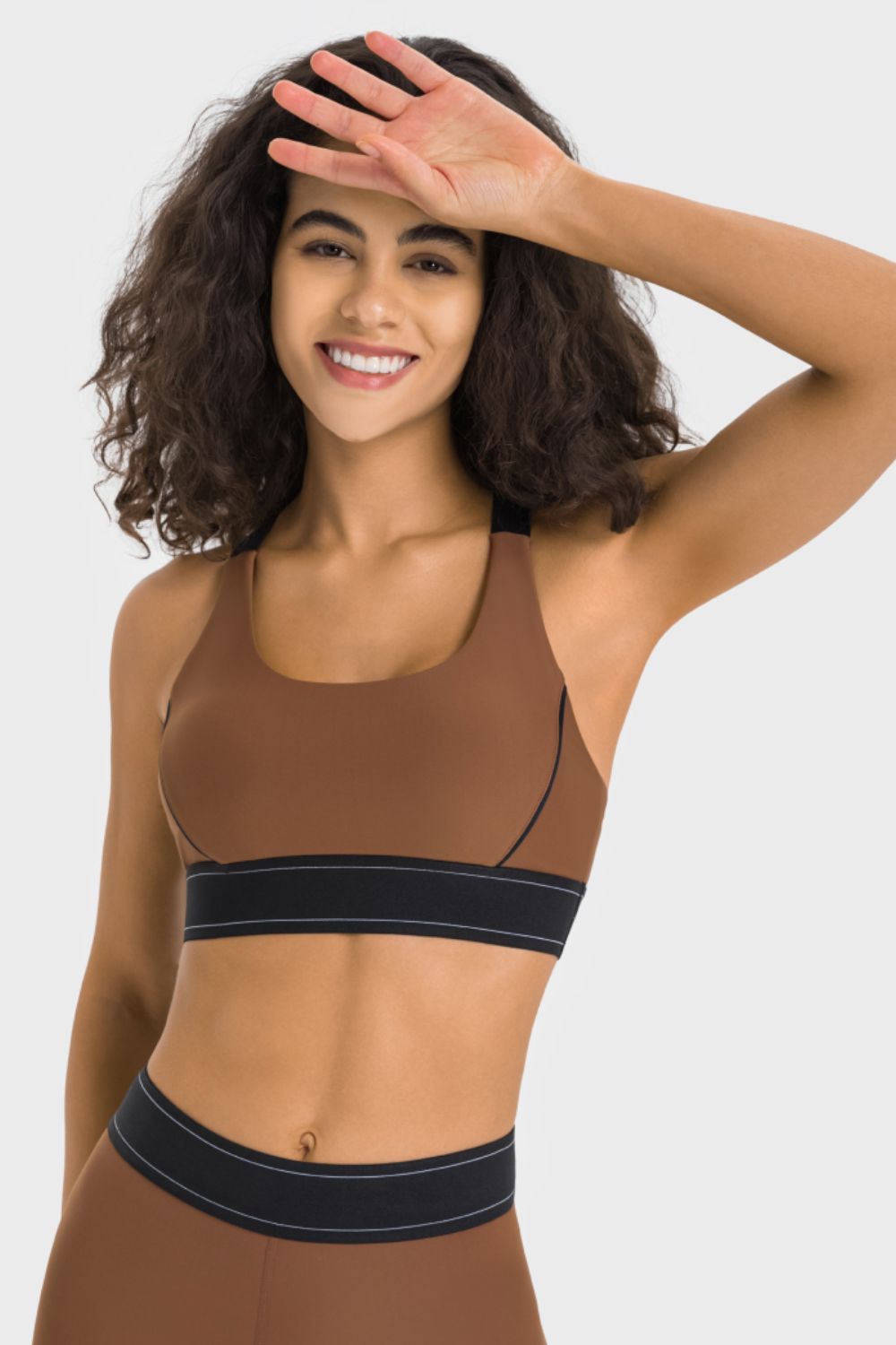 Sienna Contrast Sports Bra activewear