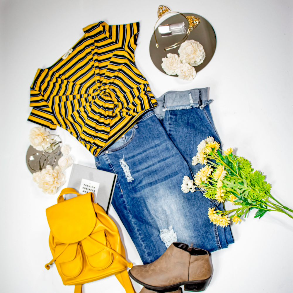 Steel Blue Rihanna Denim Curvy Pants