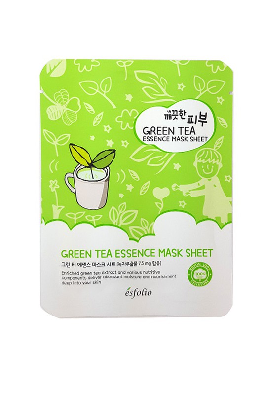 Light Gray Esfolio Essence Mask Sheet Compressed Skin Care Mask Sheets