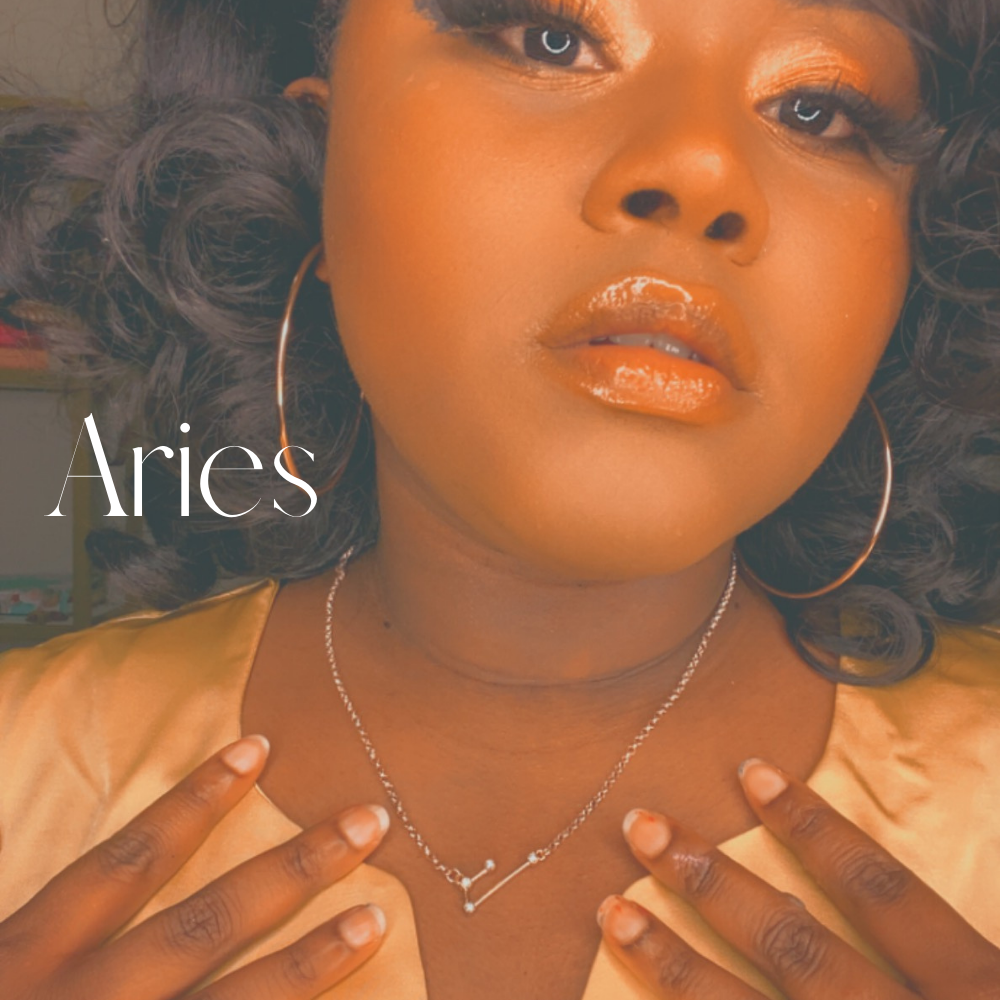 Chocolate Gold Zodiac Constellation Necklace Necklaces