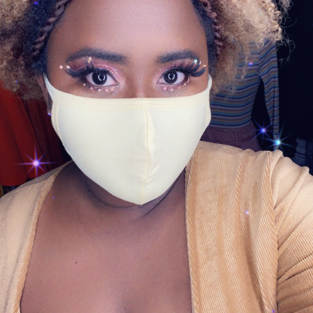 Rosy Brown Solid mask Masks