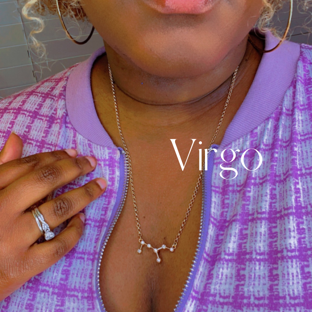 Sienna Gold Zodiac Constellation Necklace Necklaces