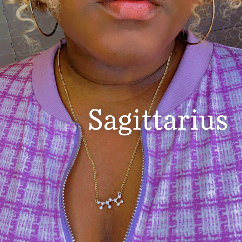 Goldenrod Gold Zodiac Constellation Necklace Necklaces