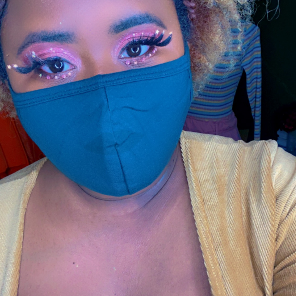 Rosy Brown Solid mask Masks