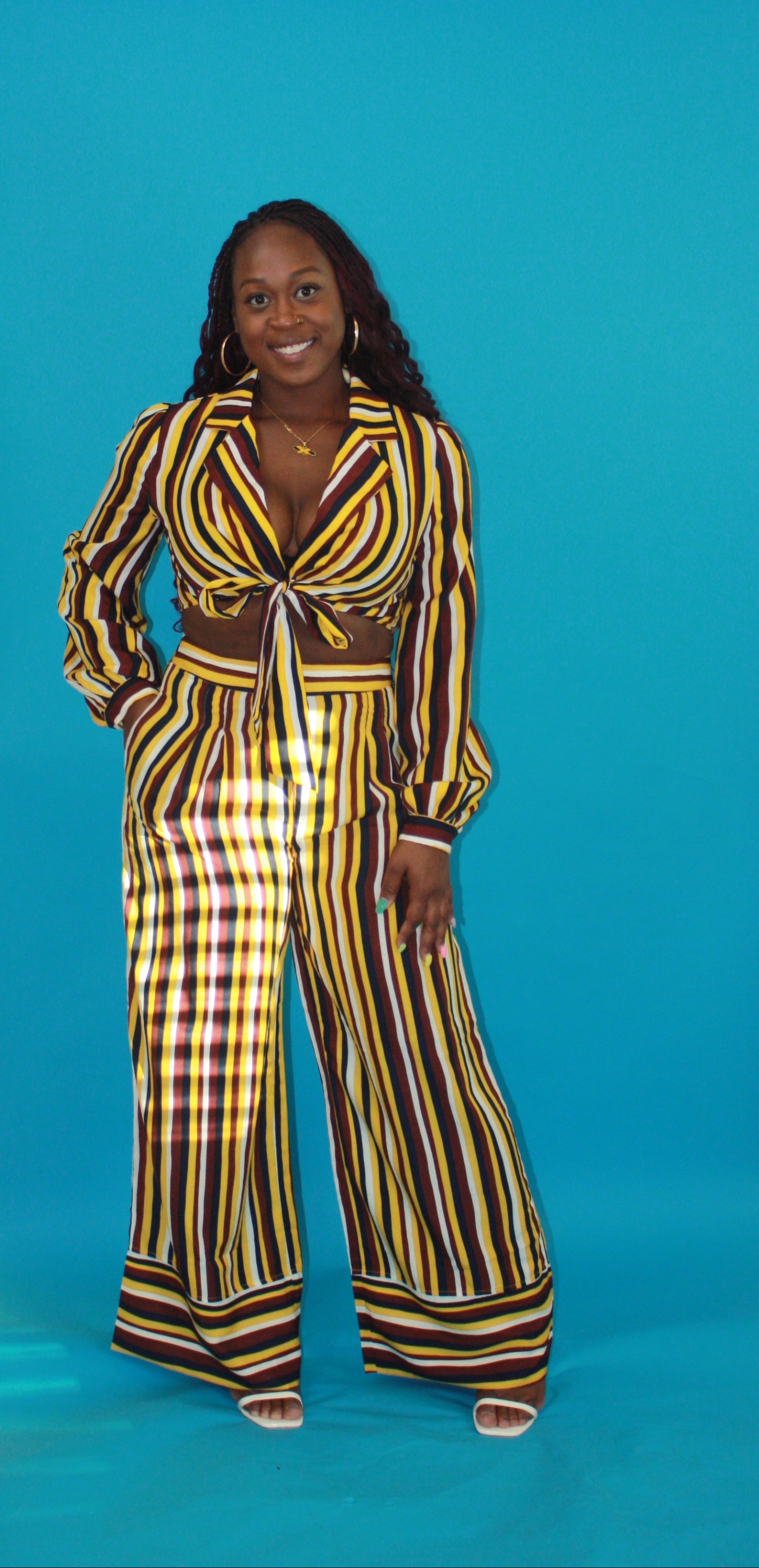 Light Sea Green Rana Top Top