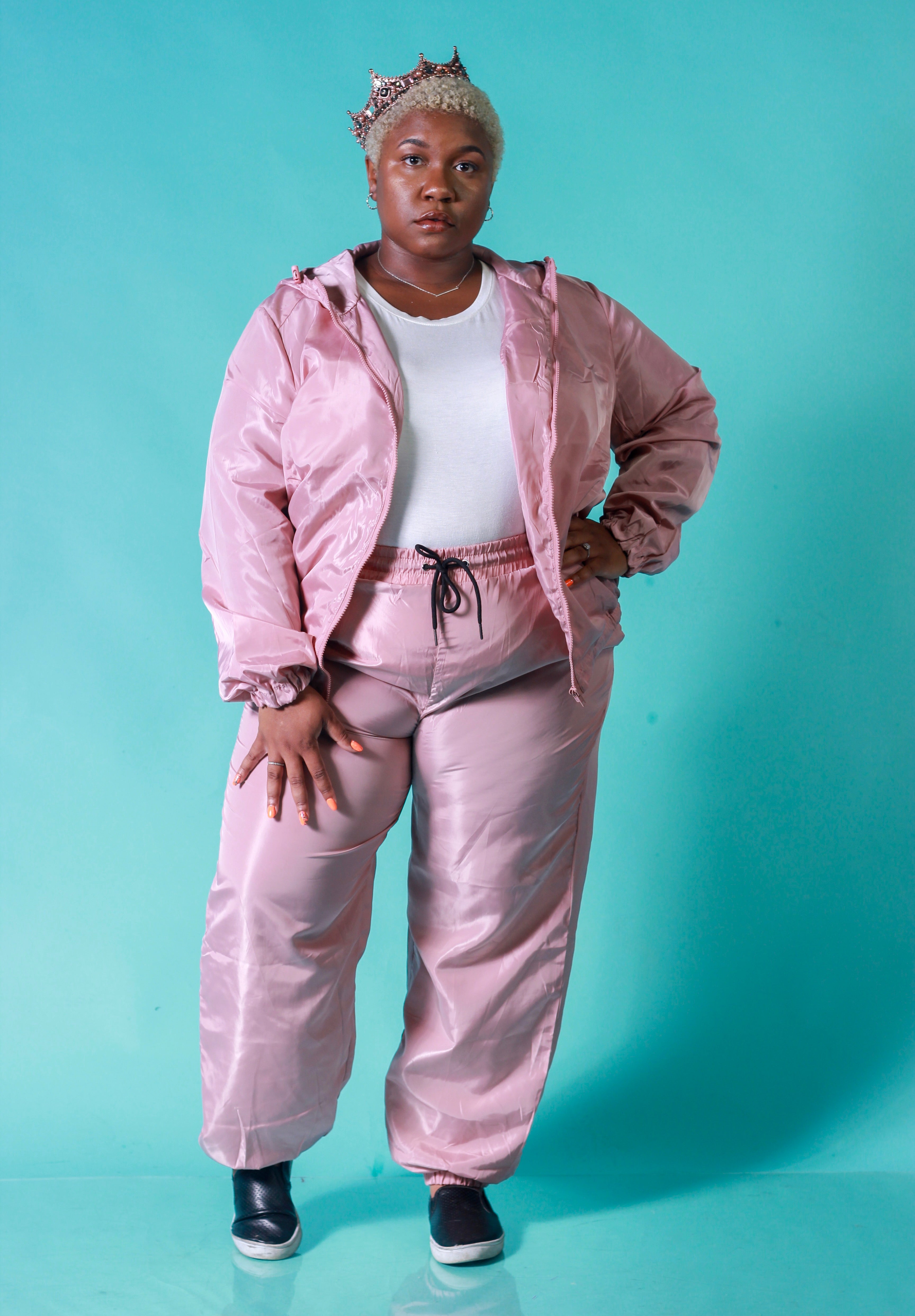 Sky Blue Tiera Windbreaker Jacket Jacket