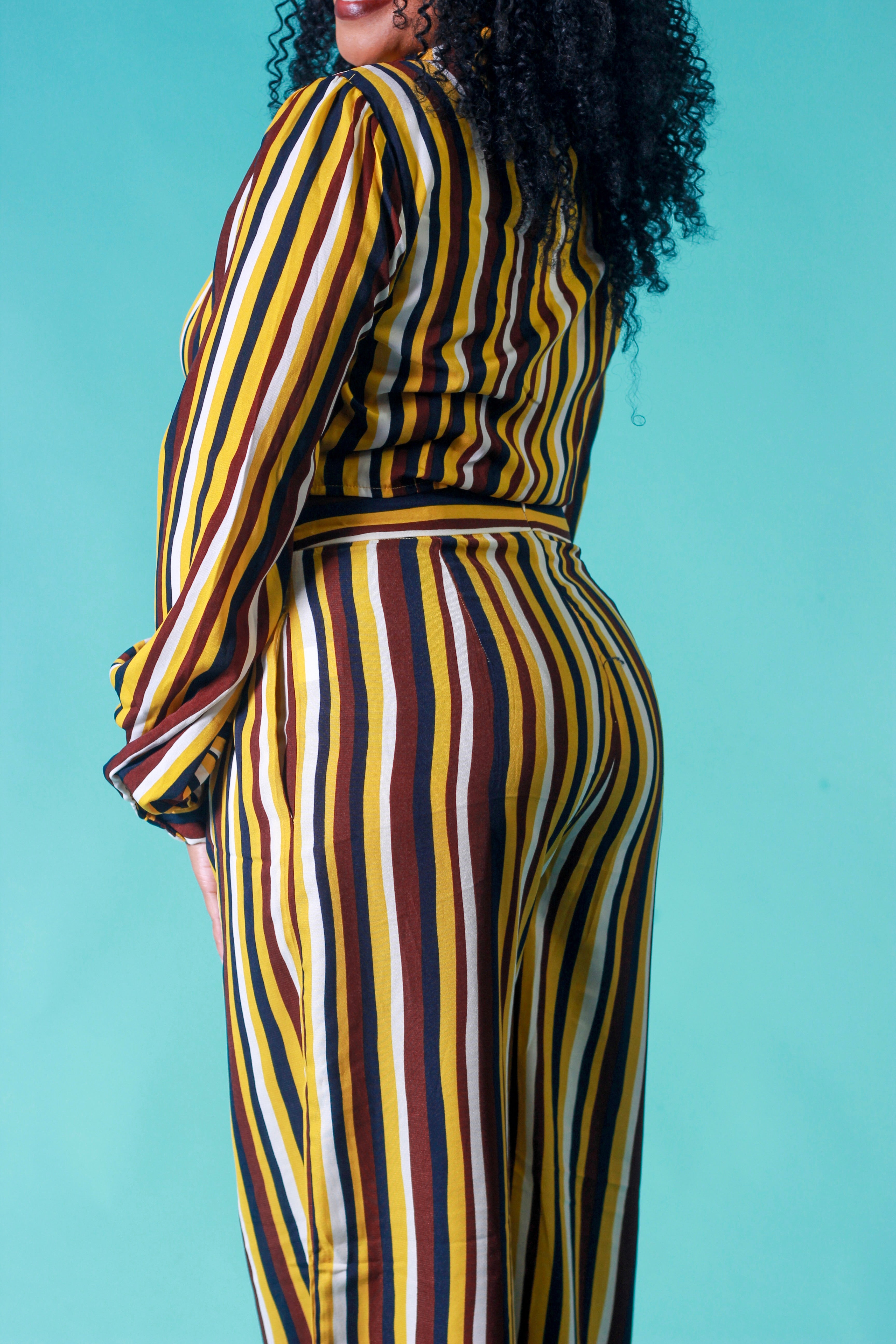 Sandy Brown Rana Pants Bottoms