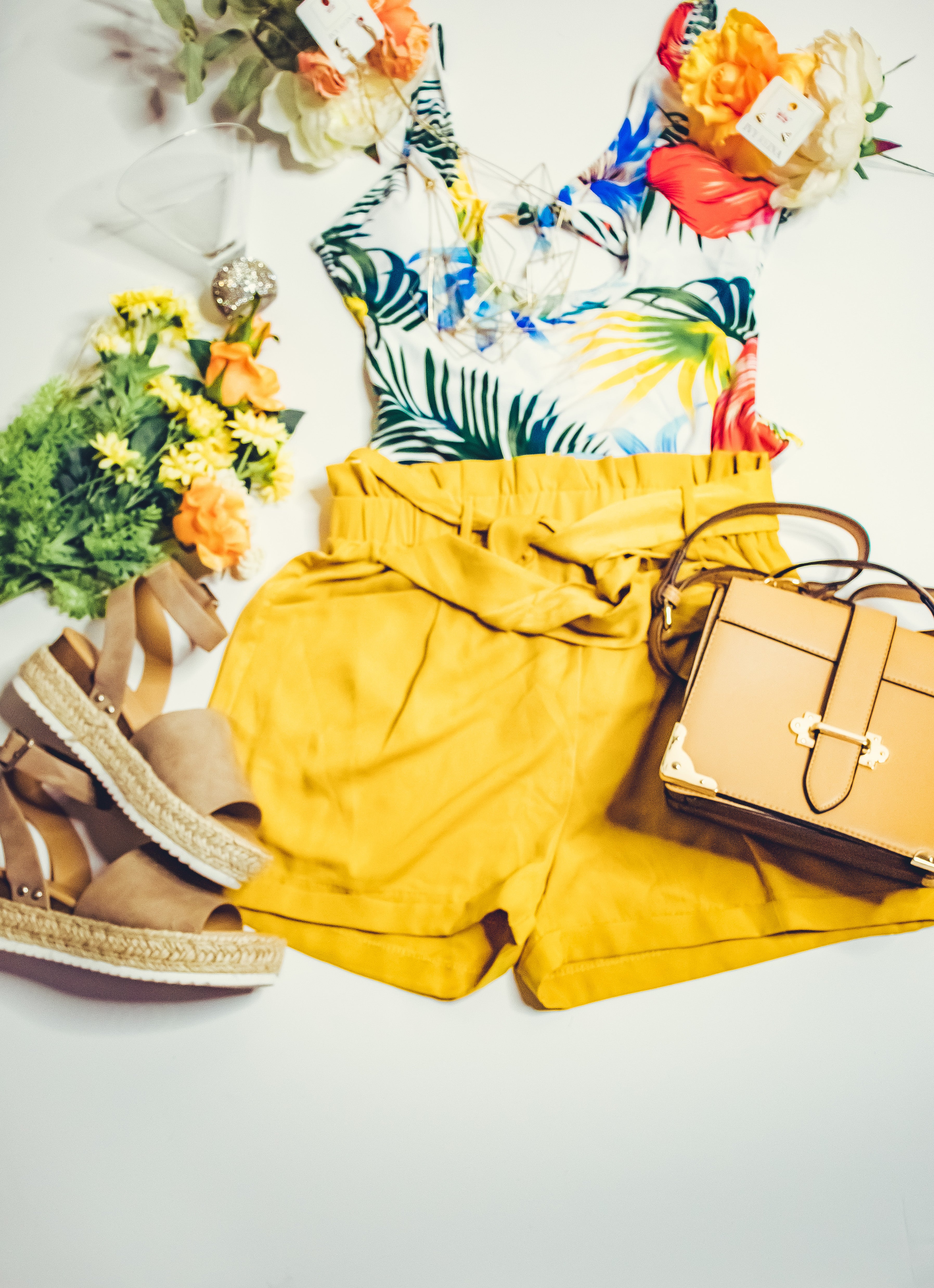 Goldenrod Nandi Shorts Shorts