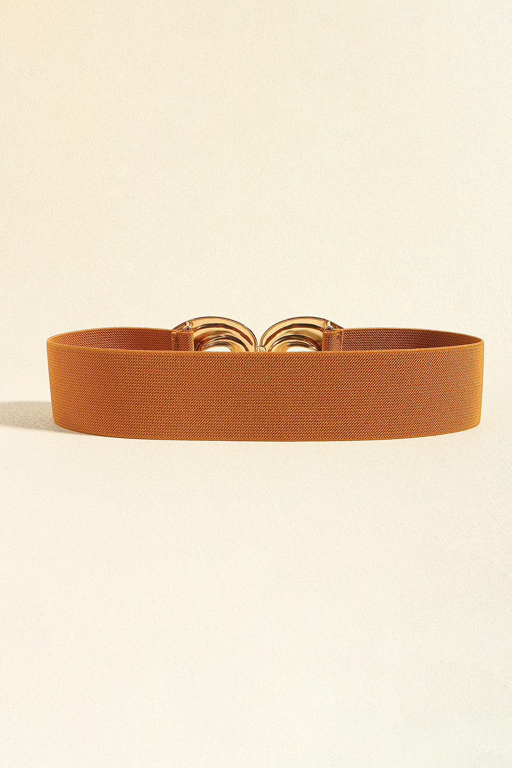 Beige Zinc Alloy Belt Clothing