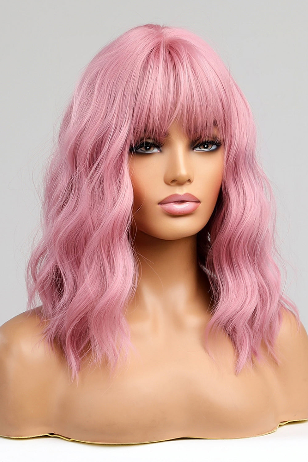 Tan A Thousand Feelings Bob Wave Synthetic Wigs 12'' Hair