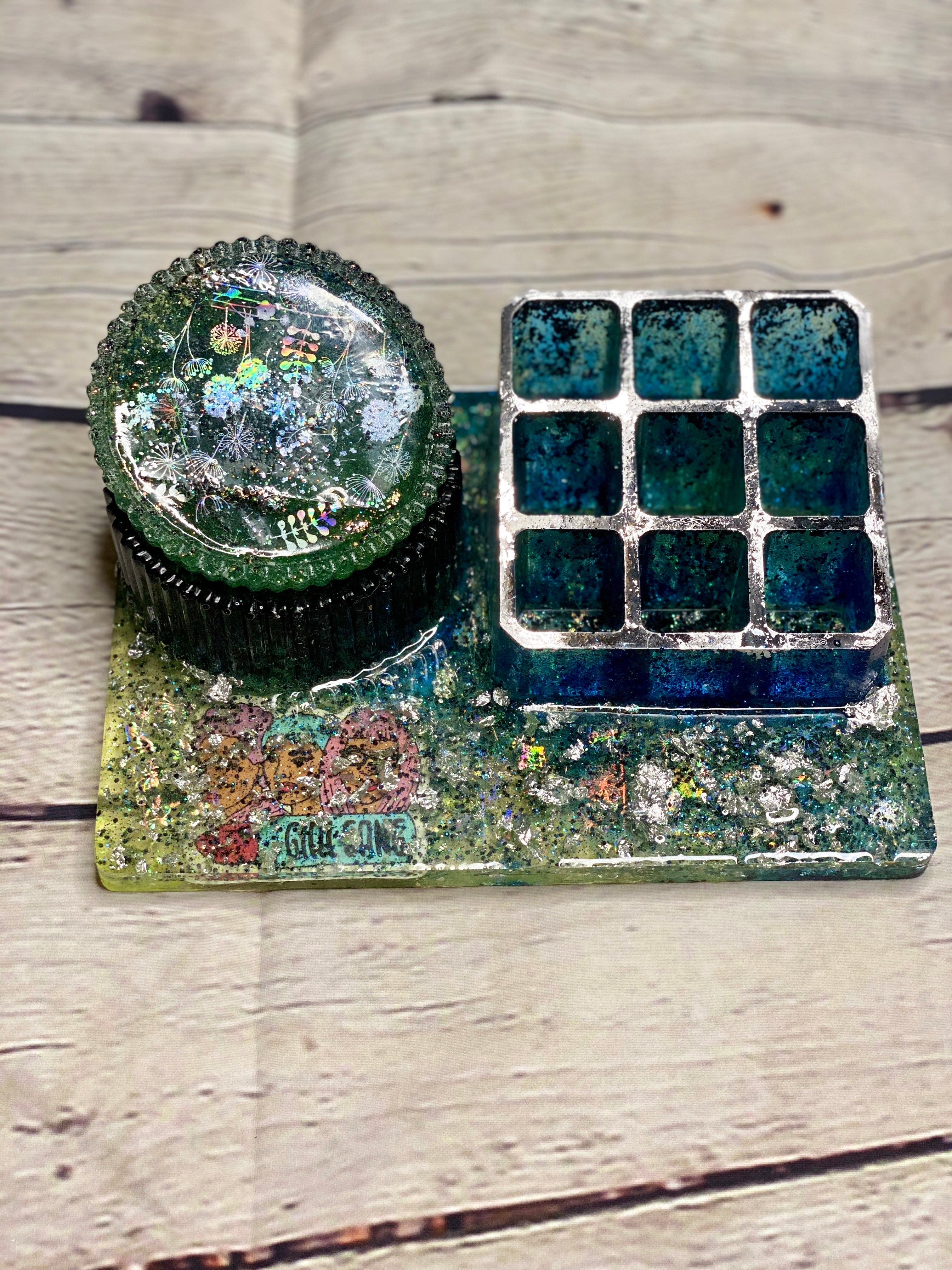 Black Girl Gang Vanity Set Bathroom Accessories