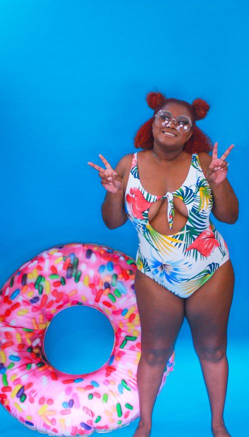 Floral Diana One Piece - Ivy Reina