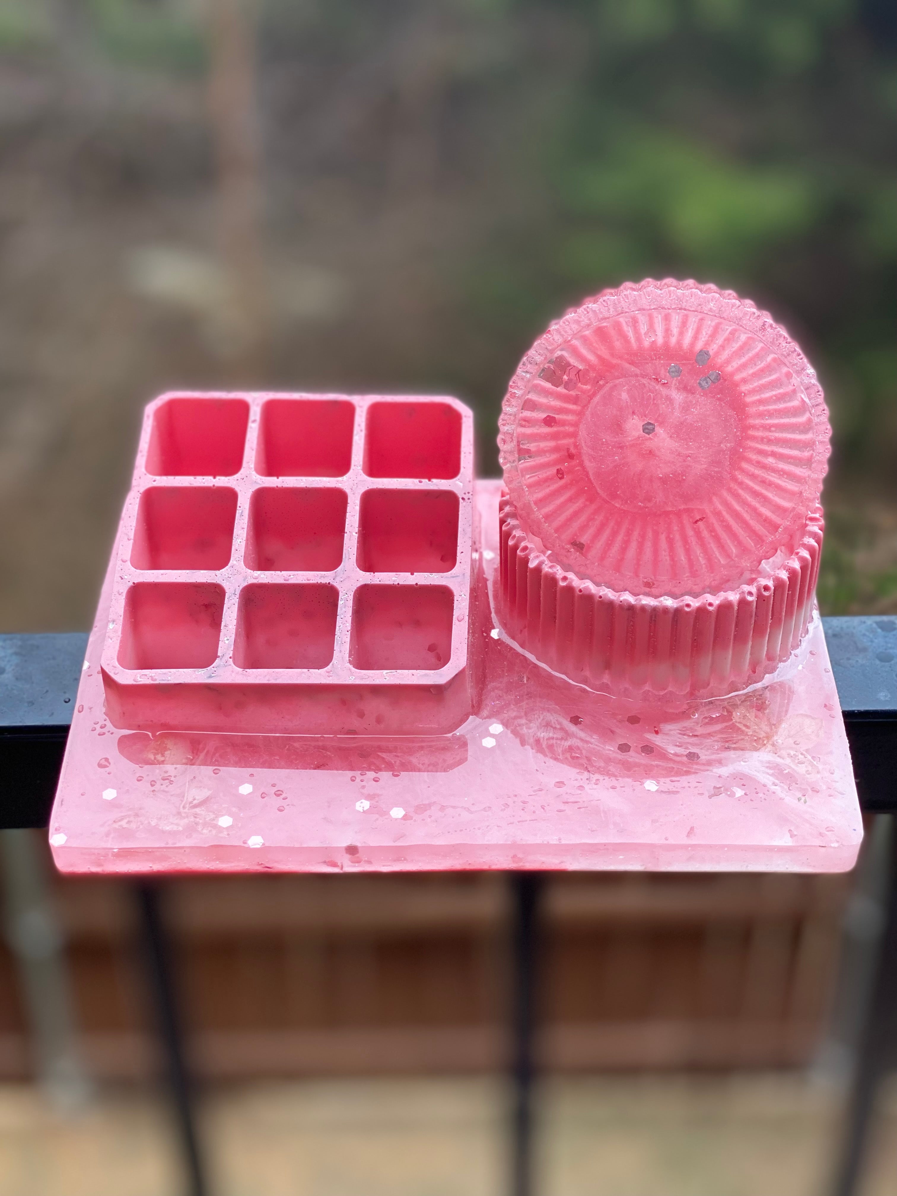 Dim Gray Girl Gang Vanity Set Bathroom Accessories