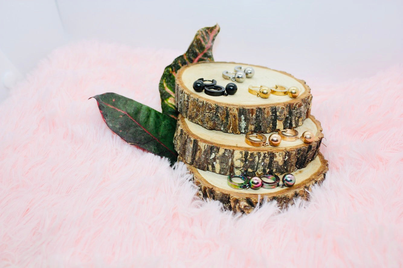 Dim Gray Taylor Hoops Accessories